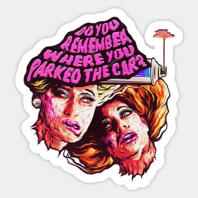 Do You Remember Where You Parked The Car? Sticker by nordacious